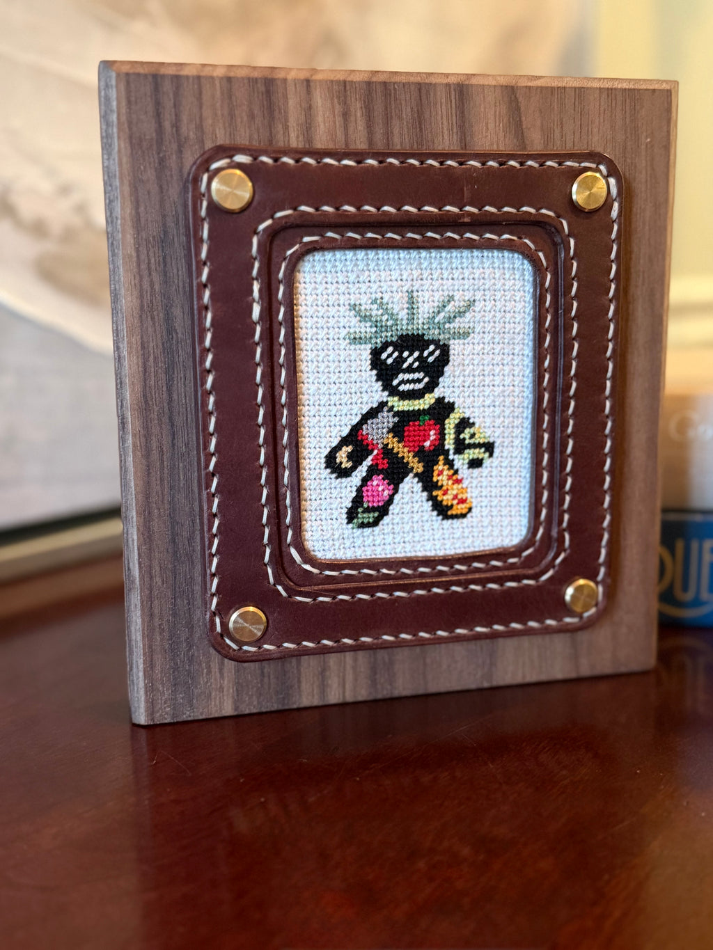 Gentleman's Needlepoint Display